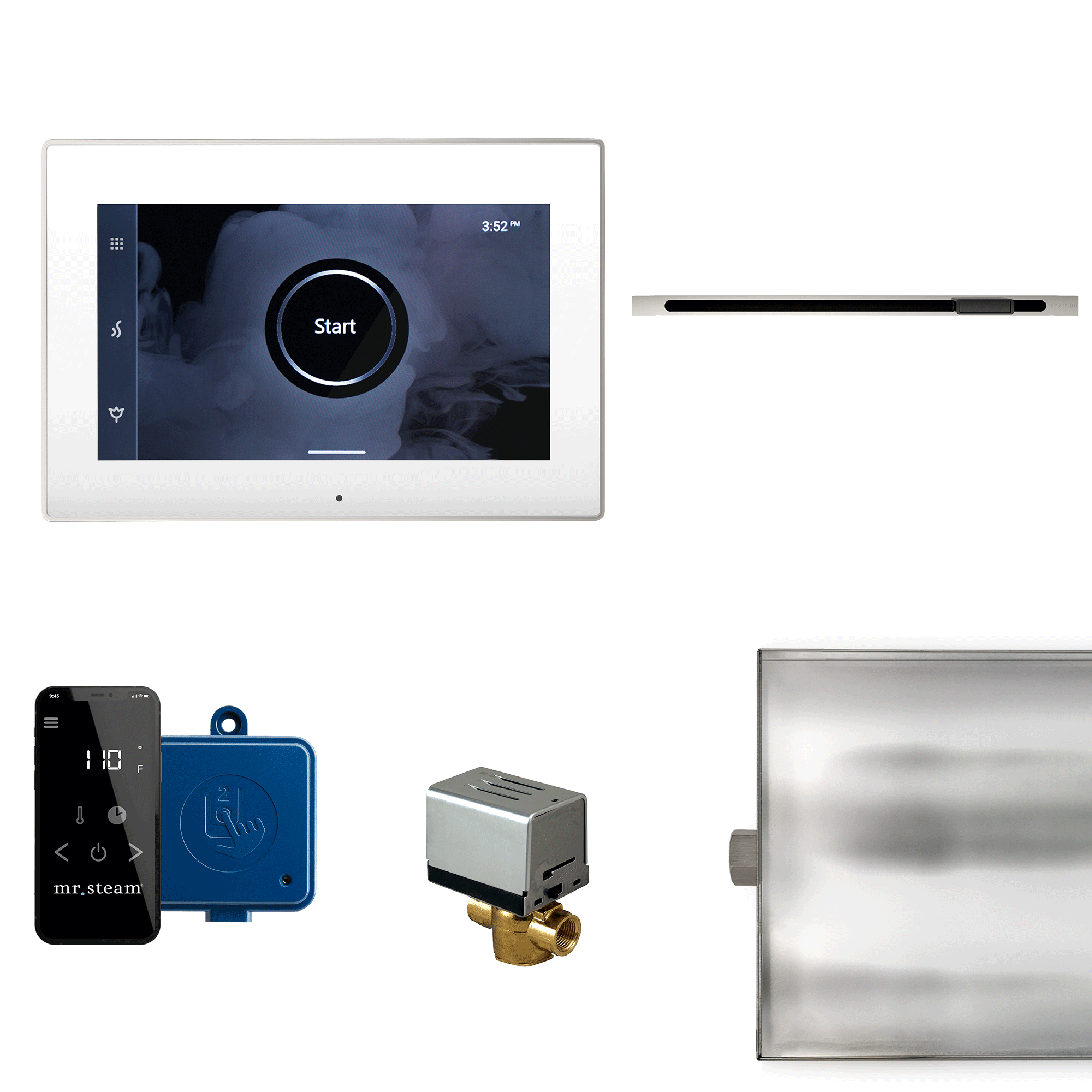 Mr. Steam XButler Linear Steam Generator Control Kit / Package Bezel Mr. Steam