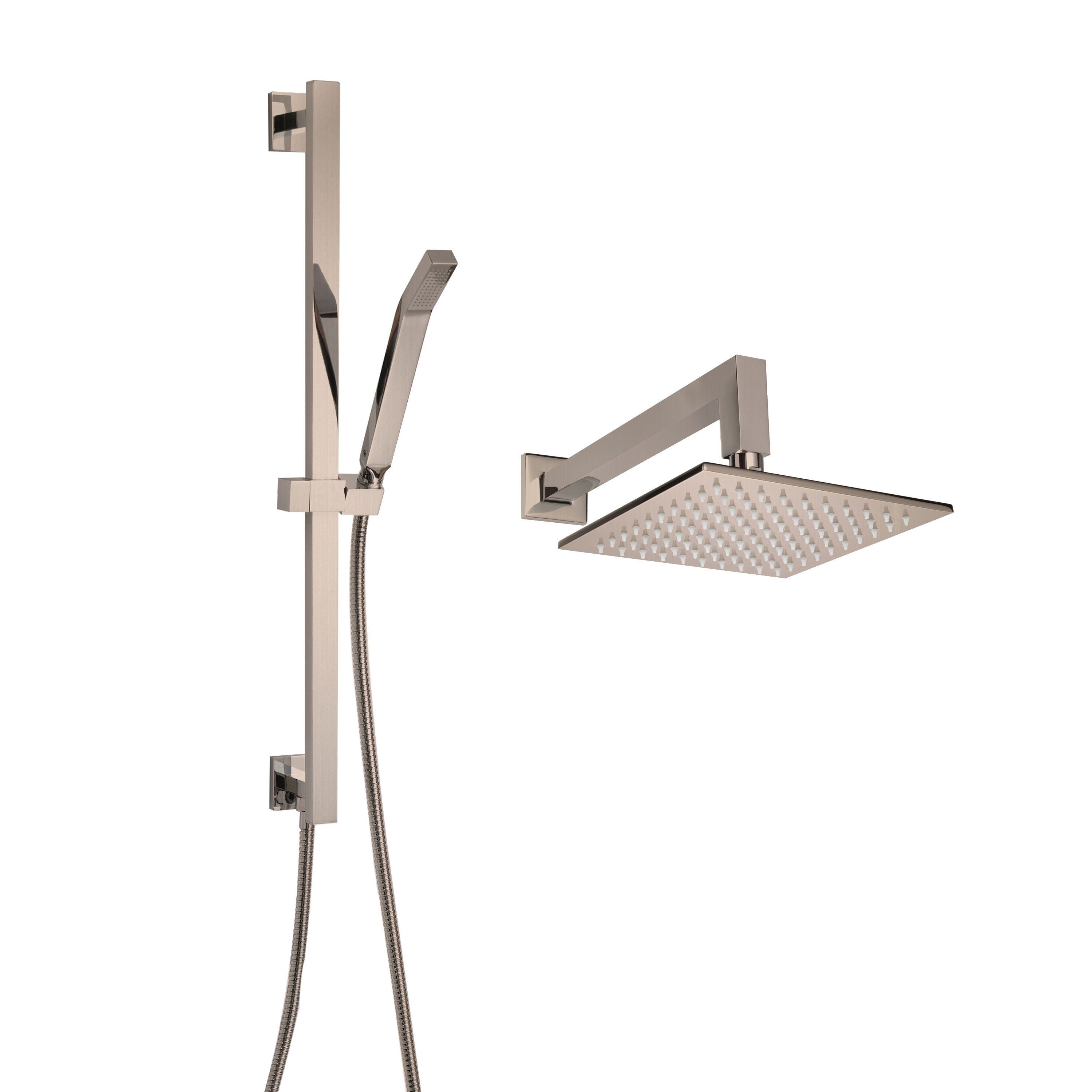 ThermaSol Complete Shower Package Rain Canopy and Handshower ThermaSol