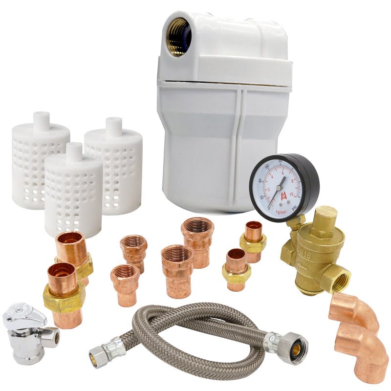SteamSpa STMKIT-02 Complete Essentials Installation Kit With Filter SteamSpa