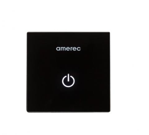 Amerec 9114-149 K4-MB Steam Shower Control Kit Matte Black Amerec