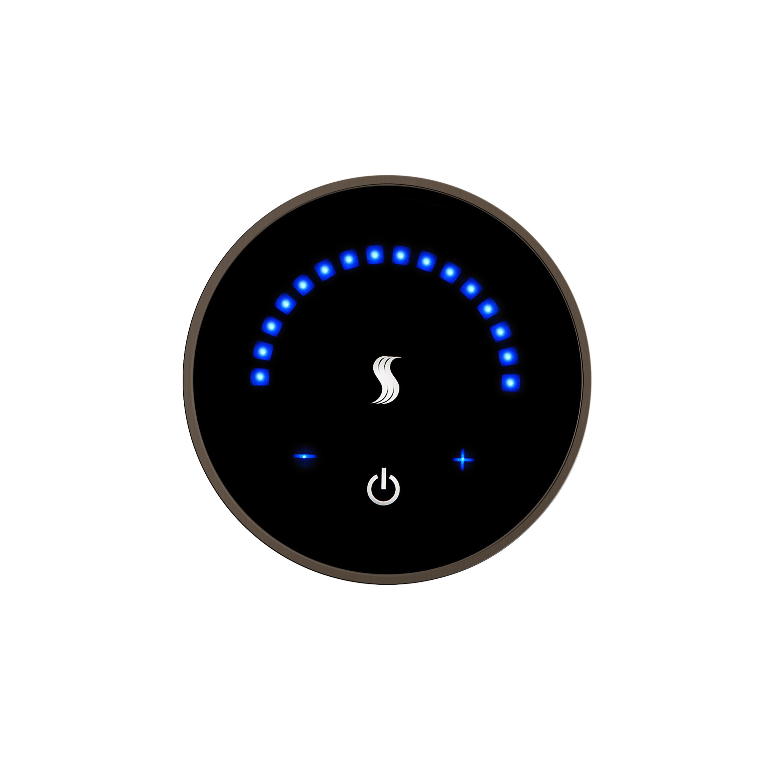 ThermaSol MTC-ORB MicroTouch Controller Round, Oil Rubbed Bronze Finish ThermaSol