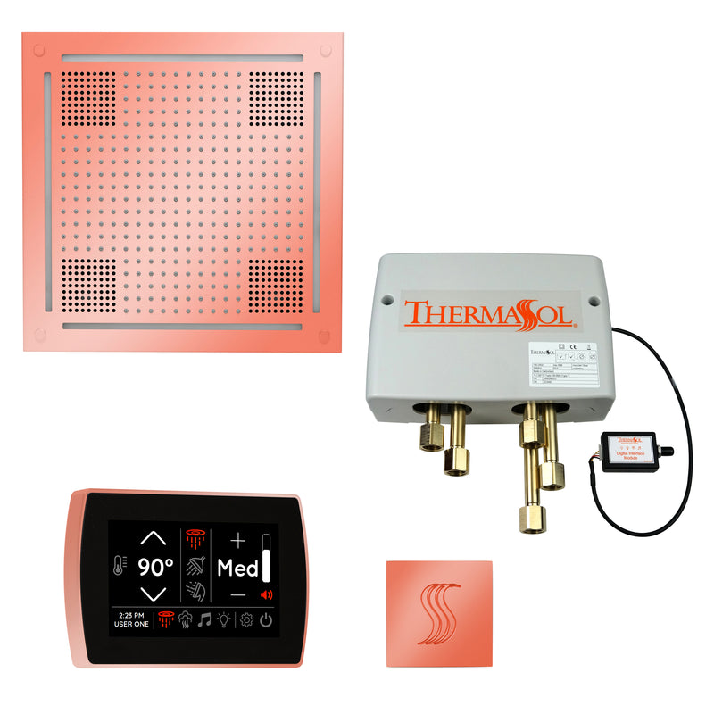 ThermaSol The Total Wellness Package Hydrovive with SignaTouch Square - ArtofSteamCo